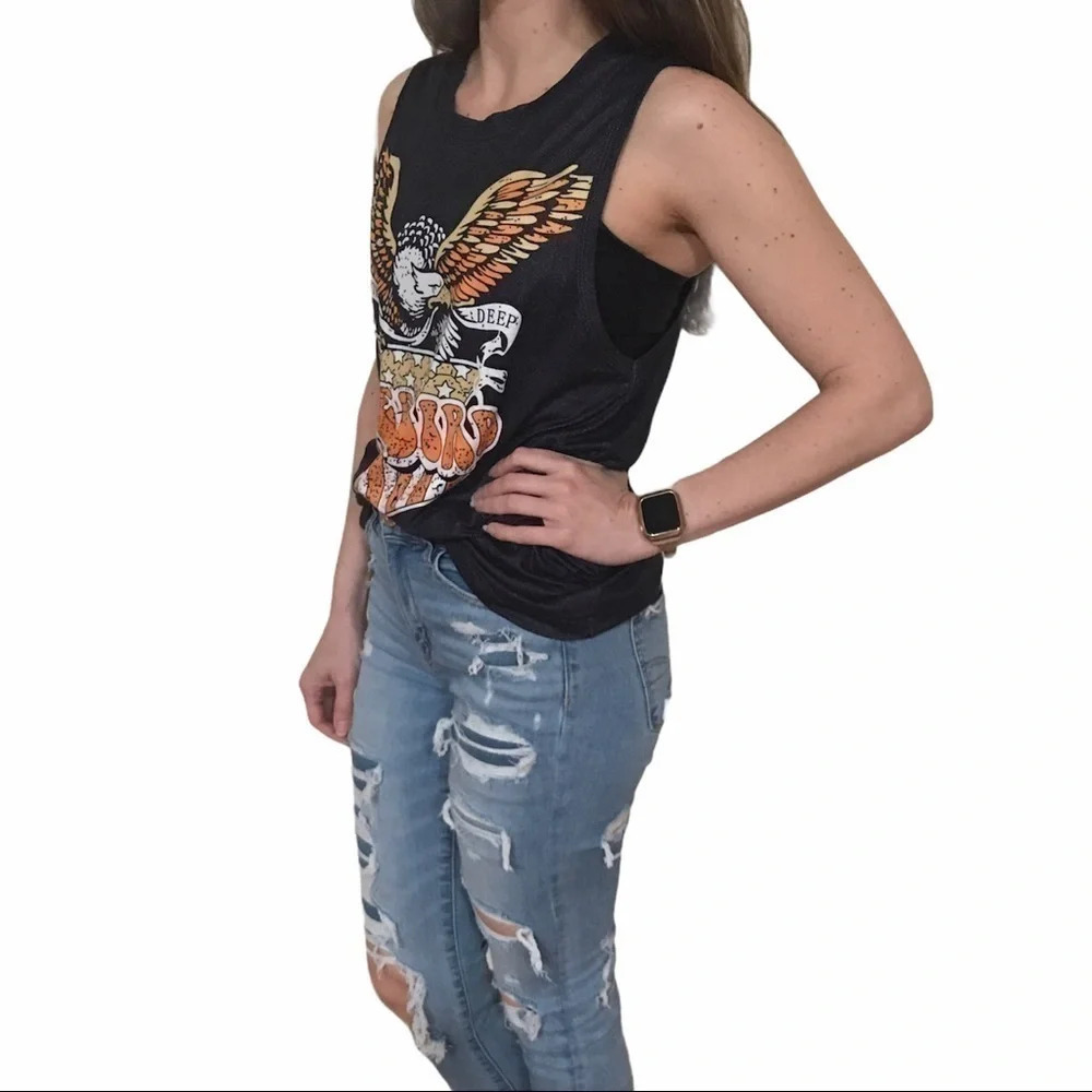 𝅺🔥AMERICAN‎ Bald Eagle Free Bird Tank Top. New - Picture 7 of 10